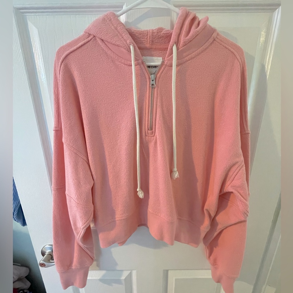 Aerie Quarter Zip Sweatshirt NWOT